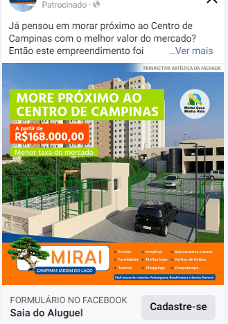 Exemplo de criativo que converte